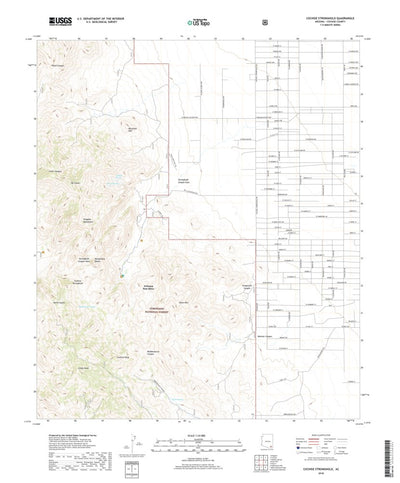 Cochise Stronghold, AZ (2018, 24000-Scale) Preview 1