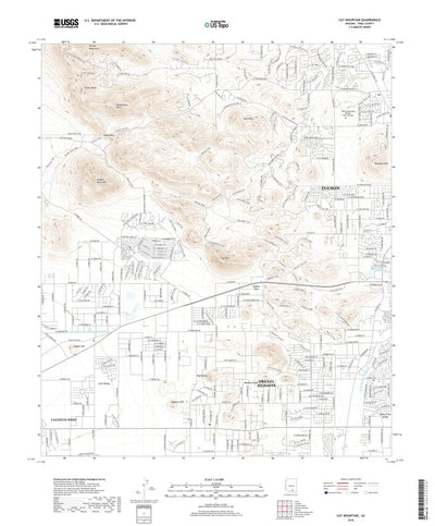 Cat Mountain, AZ (2018, 24000-Scale) Preview 1