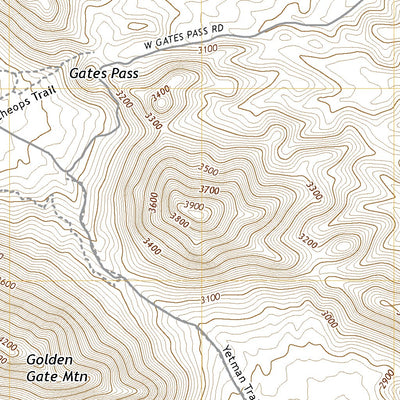 Cat Mountain, AZ (2018, 24000-Scale) Preview 3