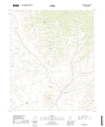 Cedar Creek, AZ (2018, 24000-Scale) Preview 1