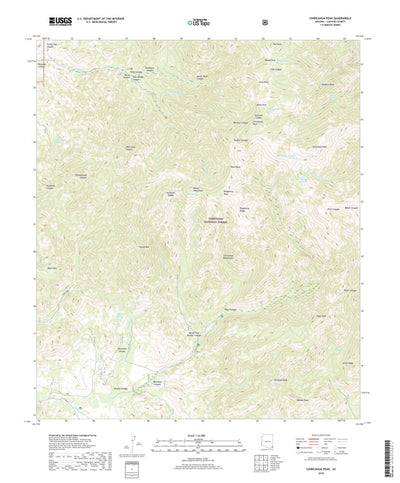 Chiricahua Peak, AZ (2018, 24000-Scale) Preview 1