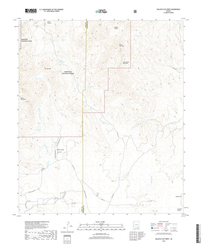 Galleta Flat West, AZ (2018, 24000-Scale) Preview 1