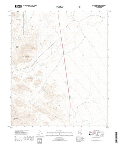 Gillespie Mountain, AZ (2018, 24000-Scale) Preview 1