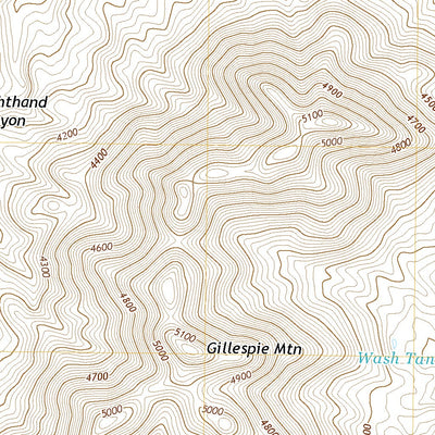 Gillespie Mountain, AZ (2018, 24000-Scale) Preview 3