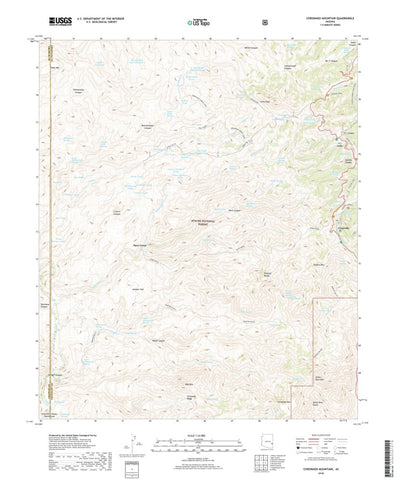Coronado Mountain, AZ (2018, 24000-Scale) Preview 1