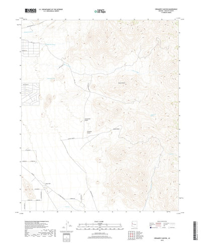 Creamery Canyon, AZ (2018, 24000-Scale) Preview 1