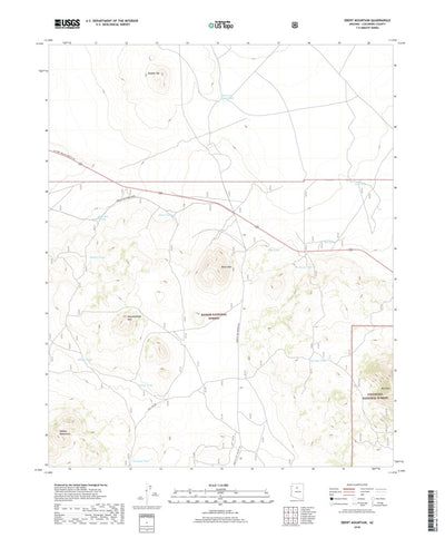 Ebert Mountain, AZ (2018, 24000-Scale) Preview 1