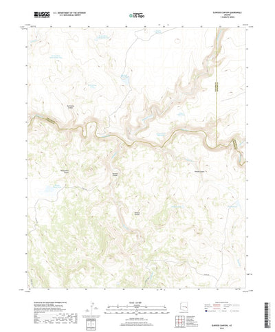 Elwood Canyon, AZ (2018, 24000-Scale) Preview 1
