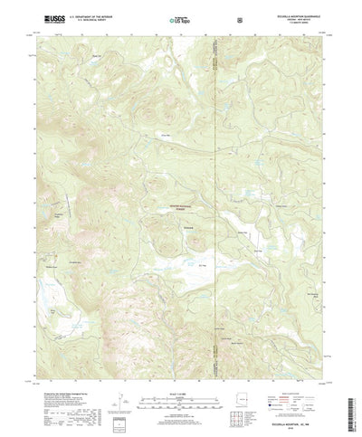 Escudilla Mountain, AZ (2018, 24000-Scale) Preview 1