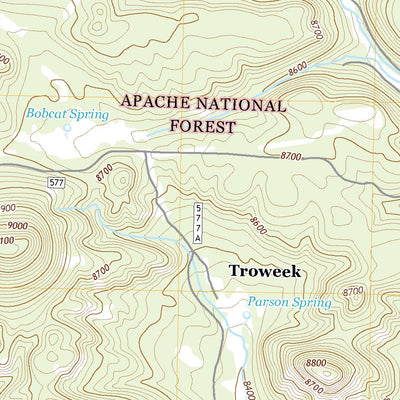 Escudilla Mountain, AZ (2018, 24000-Scale) Preview 2