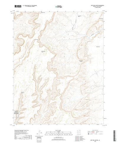 Keet Seel Canyon, AZ (2018, 24000-Scale) Preview 1