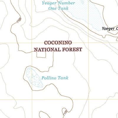 Kinnikinick Lake, AZ (2018, 24000-Scale) Preview 2