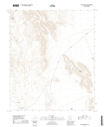 Gakolik Mountains, AZ (2018, 24000-Scale) Preview 1