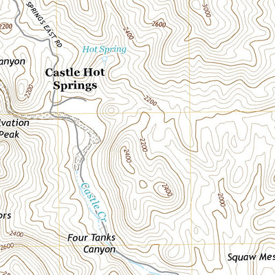 Governors Peak, AZ (2018, 24000-Scale) Preview 3