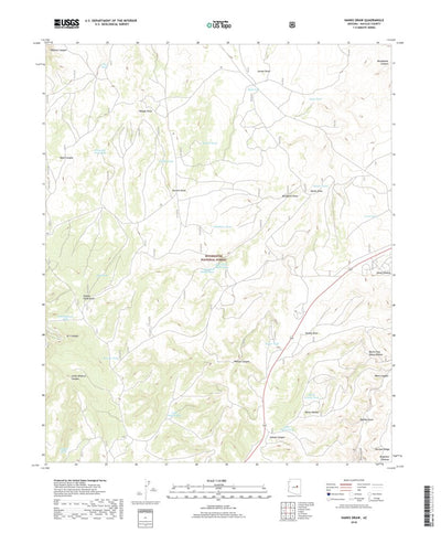 Hanks Draw, AZ (2018, 24000-Scale) Preview 1