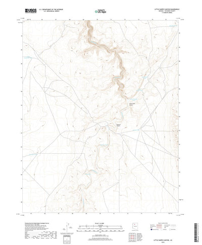 Little Harpo Canyon, AZ (2018, 24000-Scale) Preview 1