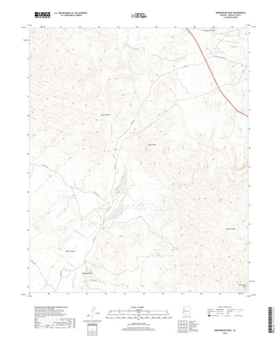 Greenwood Peak, AZ (2018, 24000-Scale) Preview 1