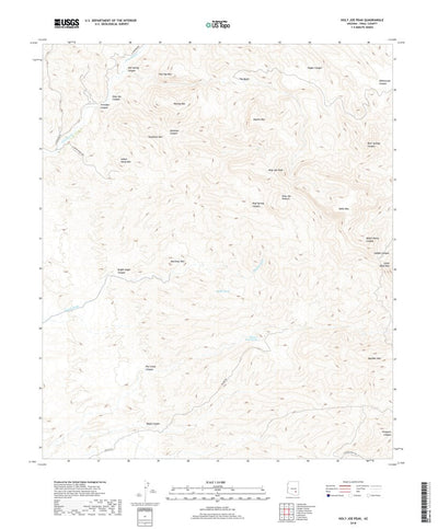 Holy Joe Peak, AZ (2018, 24000-Scale) Preview 1