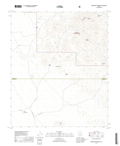 Greasewood Mountain, AZ (2018, 24000-Scale) Preview 1