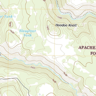 Hoodoo Knoll, AZ (2018, 24000-Scale) Preview 2