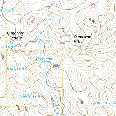 Hackberry Mountain, AZ (2018, 24000-Scale) Preview 3