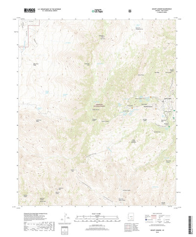 Mount Lemmon, AZ (2018, 24000-Scale) Preview 1
