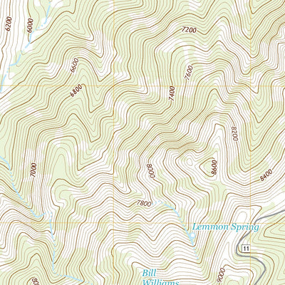 Mount Lemmon, AZ (2018, 24000-Scale) Preview 3