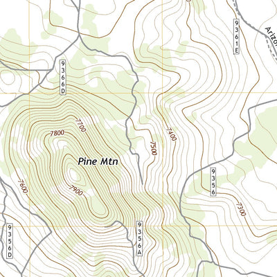 Jaycox Mountain, AZ (2018, 24000-Scale) Preview 3