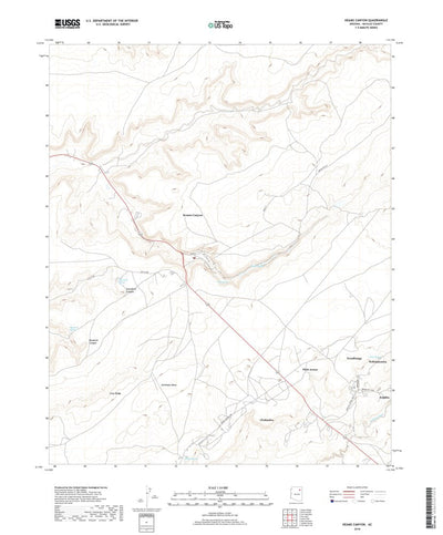 Keams Canyon, AZ (2018, 24000-Scale) Preview 1