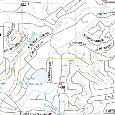 Lake Montezuma, AZ (2018, 24000-Scale) Preview 3