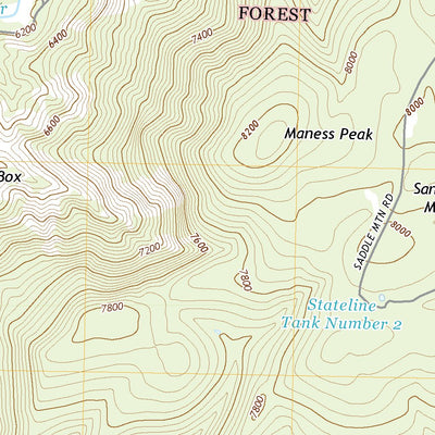 Maness Peak, AZ (2018, 24000-Scale) Preview 2
