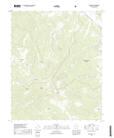 Mount Baldy, AZ (2018, 24000-Scale) Preview 1