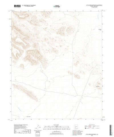 Little Horn Mountains SE, AZ (2018, 24000-Scale) Preview 1