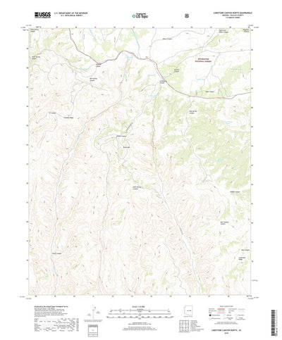 Limestone Canyon North, AZ (2018, 24000-Scale) Preview 1