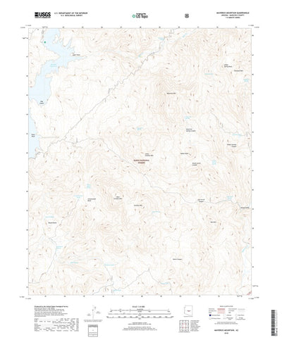Maverick Mountain, AZ (2018, 24000-Scale) Preview 1