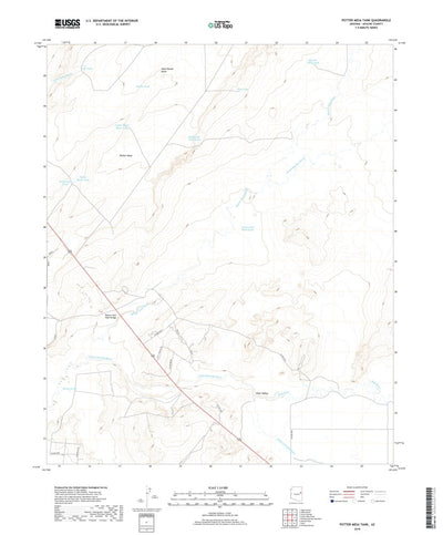 Potter Mesa Tank, AZ (2018, 24000-Scale) Preview 1