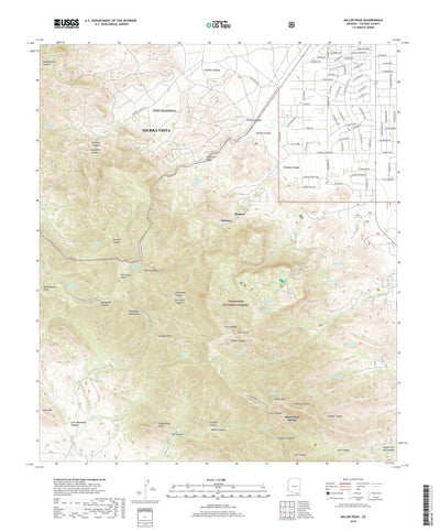 Miller Peak, AZ (2018, 24000-Scale) Preview 1
