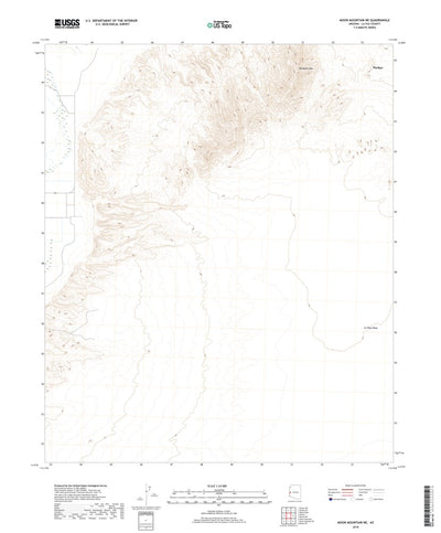 Moon Mountain NE, AZ (2018, 24000-Scale) Preview 1