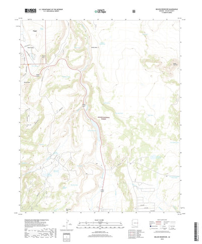 Nelson Reservoir, AZ (2018, 24000-Scale) Preview 1