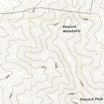 Peacock Peak, AZ (2018, 24000-Scale) Preview 3