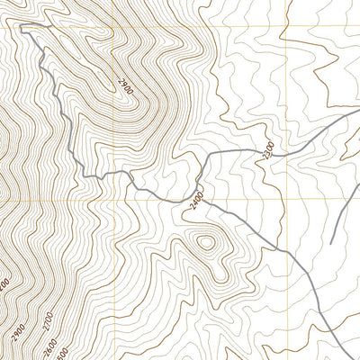 Santa Rosa Mountains SE, AZ (2018, 24000-Scale) Preview 3