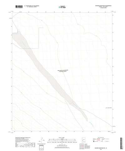 Mohawk Mountains NE, AZ (2018, 24000-Scale) Preview 1