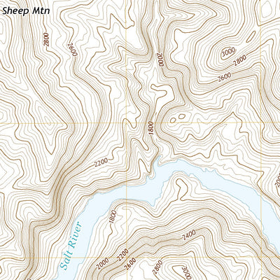 Mormon Flat Dam, AZ (2018, 24000-Scale) Preview 3