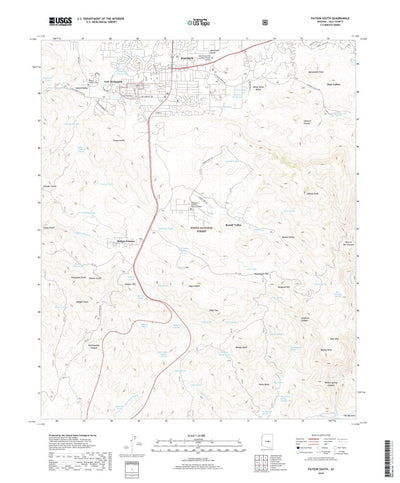 Payson South, AZ (2018, 24000-Scale) Preview 1