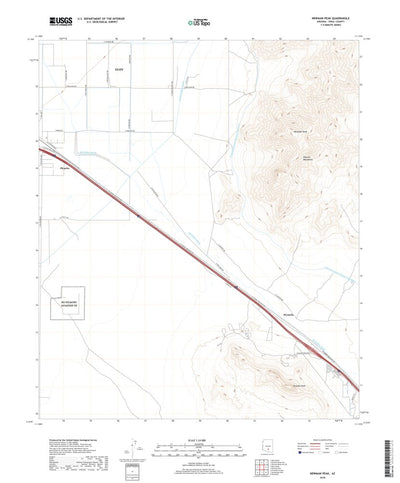 Newman Peak, AZ (2018, 24000-Scale) Preview 1