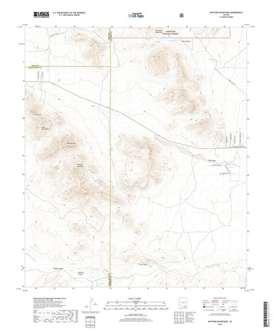 Mustang Mountains, AZ (2018, 24000-Scale) Preview 1