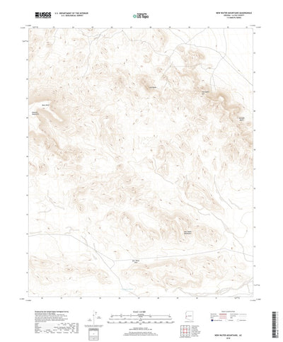 New Water Mountains, AZ (2018, 24000-Scale) Preview 1