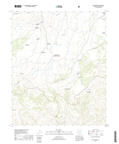 Outlaw Draw, AZ (2018, 24000-Scale) Preview 1