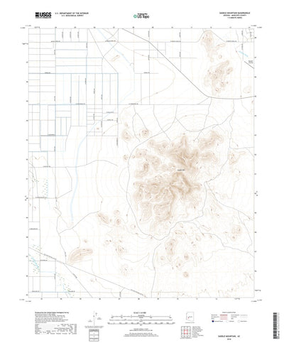 Saddle Mountain, AZ (2018, 24000-Scale) Preview 1