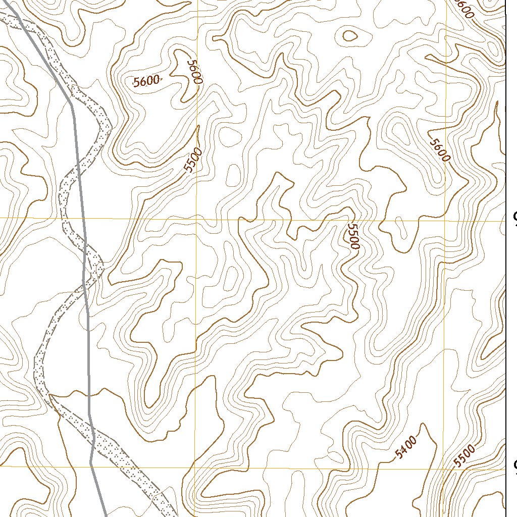 Rotten Bananas Butte, AZ (2018, 24000-Scale) Map by United States ...